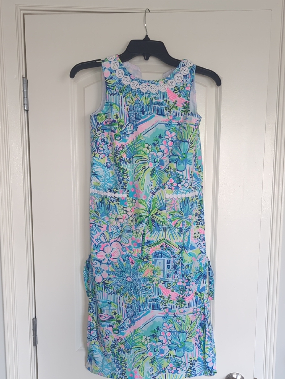 NWOT - Lilly Pulitzer Girls Cotton Shift Dress- Sz 8